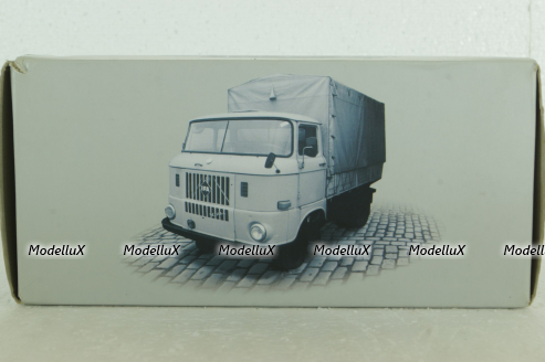 Ifa W50 yellow, Atlas 1:43