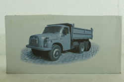 Tatra 148 S3 1985 самосвал, blue, Atlas 1:43