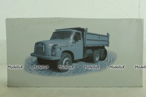 Tatra 148 S3 1985 самосвал, blue, Atlas 1:43