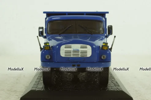 Tatra 148 S3 1985 самосвал, blue, Atlas 1:43