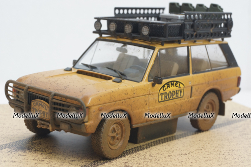 Range Rover camel trophy Papua New Guinea  1982  Dirty Version, Almost Real 1:43
