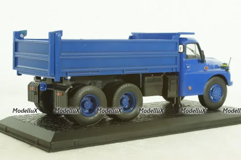 Tatra 148 S3 1985 самосвал, blue, Atlas 1:43