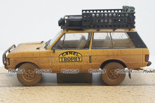 Range Rover camel trophy Papua New Guinea  1982  Dirty Version, Almost Real 1:43