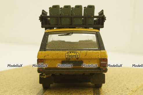 Range Rover camel trophy Papua New Guinea  1982  Dirty Version, Almost Real 1:43
