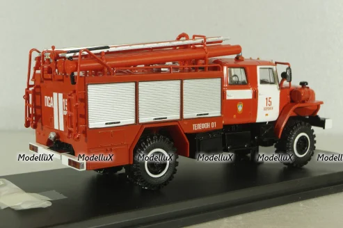 ПСА 2,0-40/2 (43206) модель 008-МИ, автоцистерна пожарная на шасси Урал-43206 , SSM1236, SSM 1:43