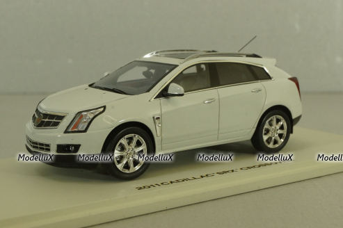 Cadillac SRX 2011, white, 101096, Luxury 1:43