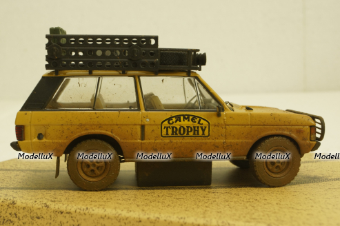 Range Rover camel trophy Papua New Guinea  1982  Dirty Version, Almost Real 1:43