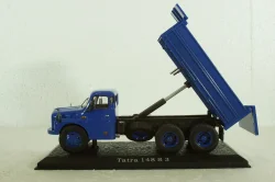 Tatra 148 S3 1985 самосвал, blue, Atlas 1:43