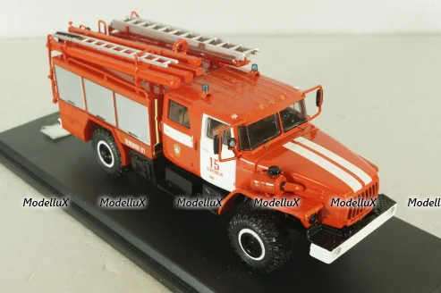 ПСА 2,0-40/2 (43206) модель 008-МИ, автоцистерна пожарная на шасси Урал-43206 , SSM1236, SSM 1:43