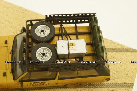 Range Rover camel trophy Papua New Guinea  1982  Dirty Version, Almost Real 1:43