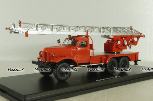 АЛМ-30(157) автолестница пожарная на шасси Зил-157, SSM1571, SSM 1:43