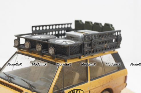 Range Rover camel trophy Papua New Guinea  1982  Dirty Version, Almost Real 1:43