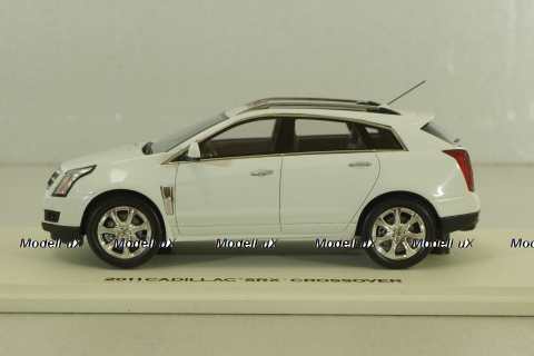 Cadillac SRX 2011, white, 101096, Luxury 1:43