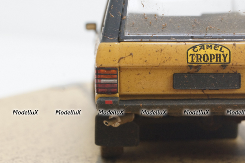 Range Rover camel trophy Papua New Guinea  1982  Dirty Version, Almost Real 1:43