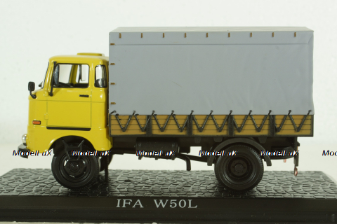 Ifa W50 yellow, Atlas 1:43