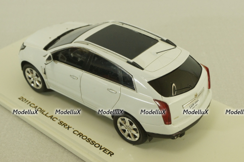 Cadillac SRX 2011, white, 101096, Luxury 1:43