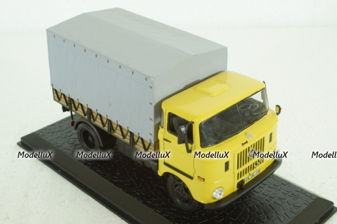 Ifa W50 yellow, Atlas 1:43
