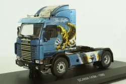 Scania 143M 1990 the griffin, blue, Truck Tuning Collection #4, Hachette 1:43 (Без журнала!)