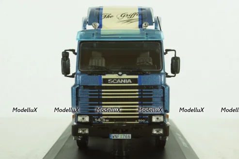 Scania 143M 1990 the griffin, blue, Truck Tuning Collection #4, Hachette 1:43 (Без журнала!)