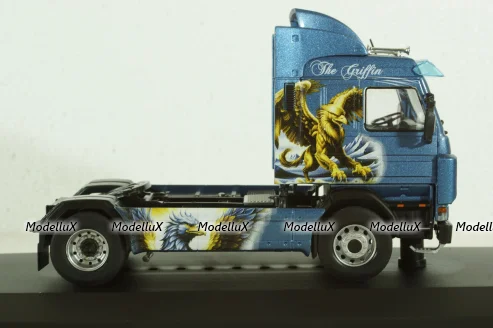 Scania 143M 1990 the griffin, blue, Truck Tuning Collection #4, Hachette 1:43 (Без журнала!)