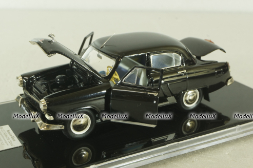 Газ-М 21И Волга 1958 черный, BB-01bl MTC, 1:43