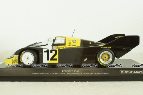 Porsche 956K #12 1000km Monza 1984 Merl, Schornstein, 155846612, Minichamps 1:18