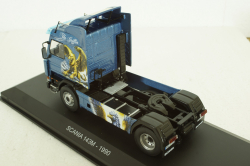 Scania 143M 1990 the griffin, blue, Truck Tuning Collection #4, Hachette 1:43