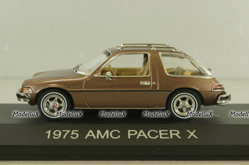 AMC Pacer X 1975, brown metallic, PRD137, Premium X 1:43