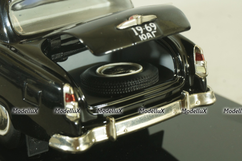 Газ-М 21И Волга 1958 черный, BB-01bl MTC, 1:43