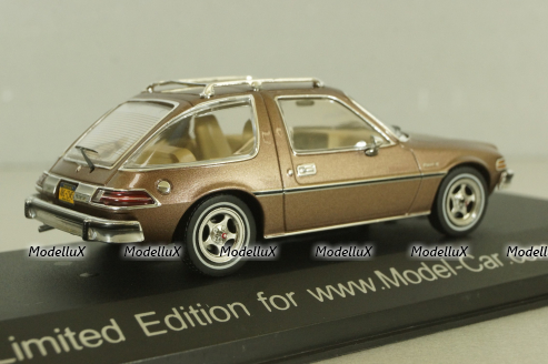 AMC Pacer X 1975, brown metallic, PRD137, Premium X 1:43