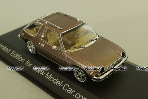 AMC Pacer X 1975, brown metallic, PRD137, Premium X 1:43