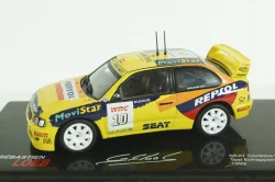 Seat Cordoba WRC S.Loeb Test Echappement, 1999, Loeb Collection #12, Altaya 1:43