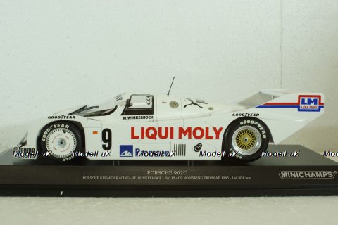 Porsche 962C, Porsche Kremer Racing Manfred Winkelhock, 200meilen von Numberg, 155856509, Minichamps 1:18