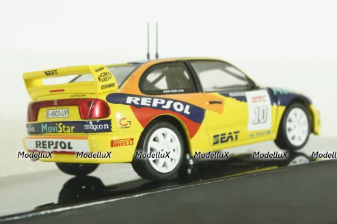 Seat Cordoba WRC S.Loeb Test Echappement, 1999, Loeb Collection #12, Altaya 1:43