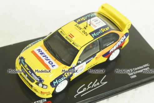 Seat Cordoba WRC S.Loeb Test Echappement, 1999, Loeb Collection #12, Altaya 1:43