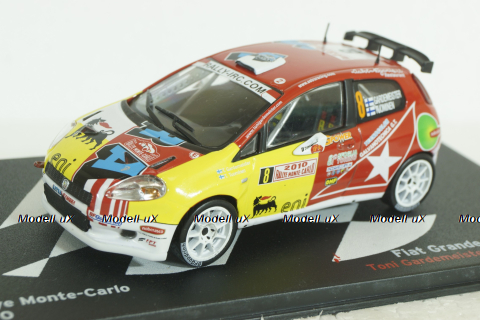 Fiat Grande Punto S2000 Gardemeister 2010, Monte Carlo, Altaya 1:43