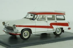 Газ-М22 Волга, Аэрофлот 1965, белый,  NEO 1:43