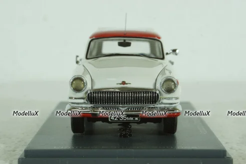 Газ-М22 Волга, Аэрофлот 1965, белый,  NEO 1:43