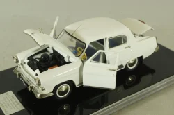 Газ-М 21И Волга 1958 белый, BB-01wh MTC, 1:43
