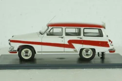 Газ-М22 Волга, Аэрофлот 1965, белый,  NEO 1:43
