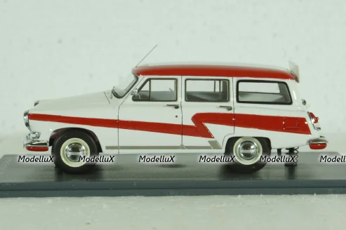 Газ-М22 Волга, Аэрофлот 1965, белый,  NEO 1:43