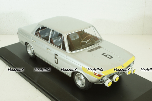 BMW 1800 TISA, Hahne/Mairesse SPA 24 Hours 1965, 155652905, Minichamps 1:18
