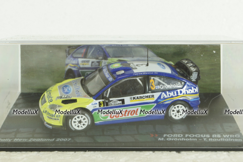 Ford Focus RS WRC M.Gronholm Rally New Zeland 2007, Vencedores de Rally  , Altaya 1:43