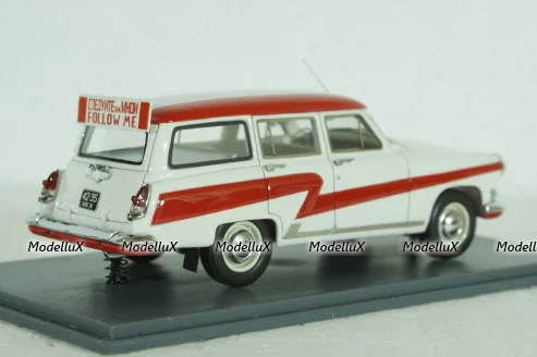 Газ-М22 Волга, Аэрофлот 1965, белый,  NEO 1:43