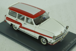 Газ-М22 Волга, Аэрофлот 1965, белый,  NEO 1:43