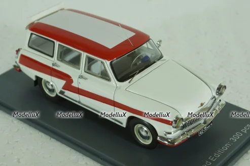 Газ-М22 Волга, Аэрофлот 1965, белый,  NEO 1:43