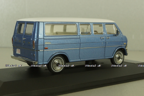 Ford Econoline van 1971, blue metallic, PRD137, Premium X 1:43