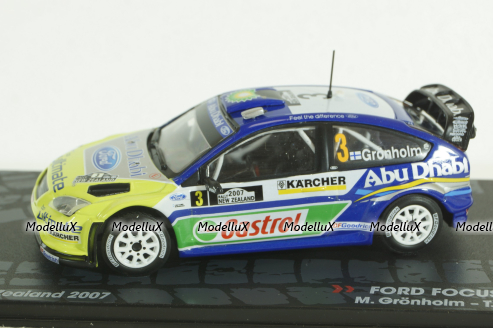 Ford Focus RS WRC M.Gronholm Rally New Zeland 2007, Vencedores de Rally  , Altaya 1:43