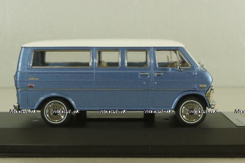 Ford Econoline van 1971, blue metallic, PRD137, Premium X 1:43