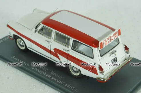 Газ-М22 Волга, Аэрофлот 1965, белый,  NEO 1:43